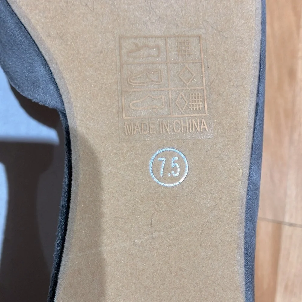 GC SHOES “SWEET” Gray flats - Picture 4 of 6